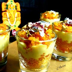 A picture of Motichoor Rabdi Parfait.