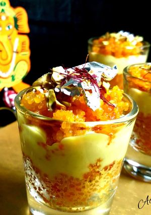 A picture of Motichoor Rabdi Parfait.