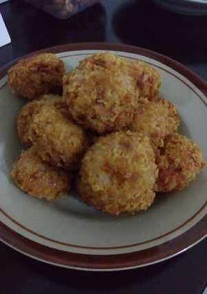 Foto resep Rice beef crispy cheese