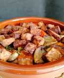 Cazuela de tempeh