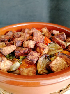 Una foto de Cazuela de tempeh