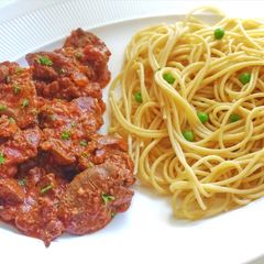 A picture of Grandma's chicken livers.