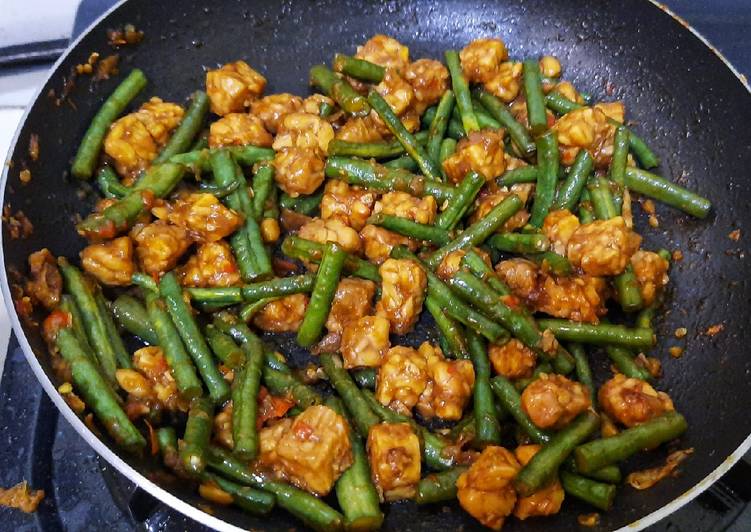 Oseng Tempe Kacang Panjang Oseng Tempe Kacang Panjang