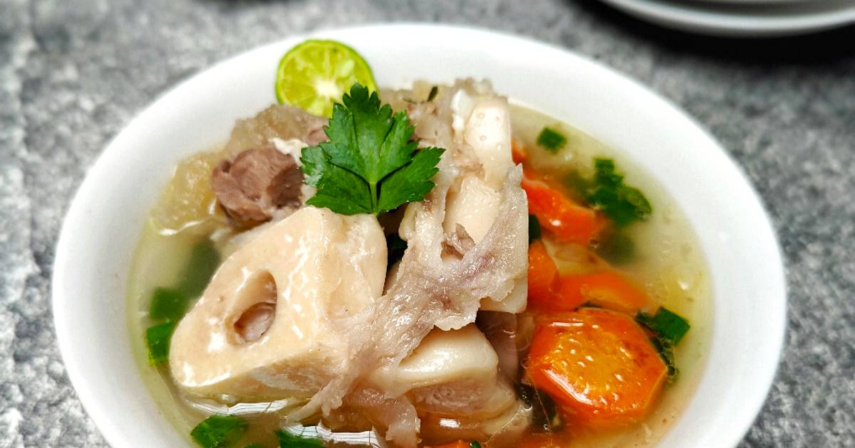 Resep Sop Kaki Sapi Oleh Fransiska Arie Cookpad