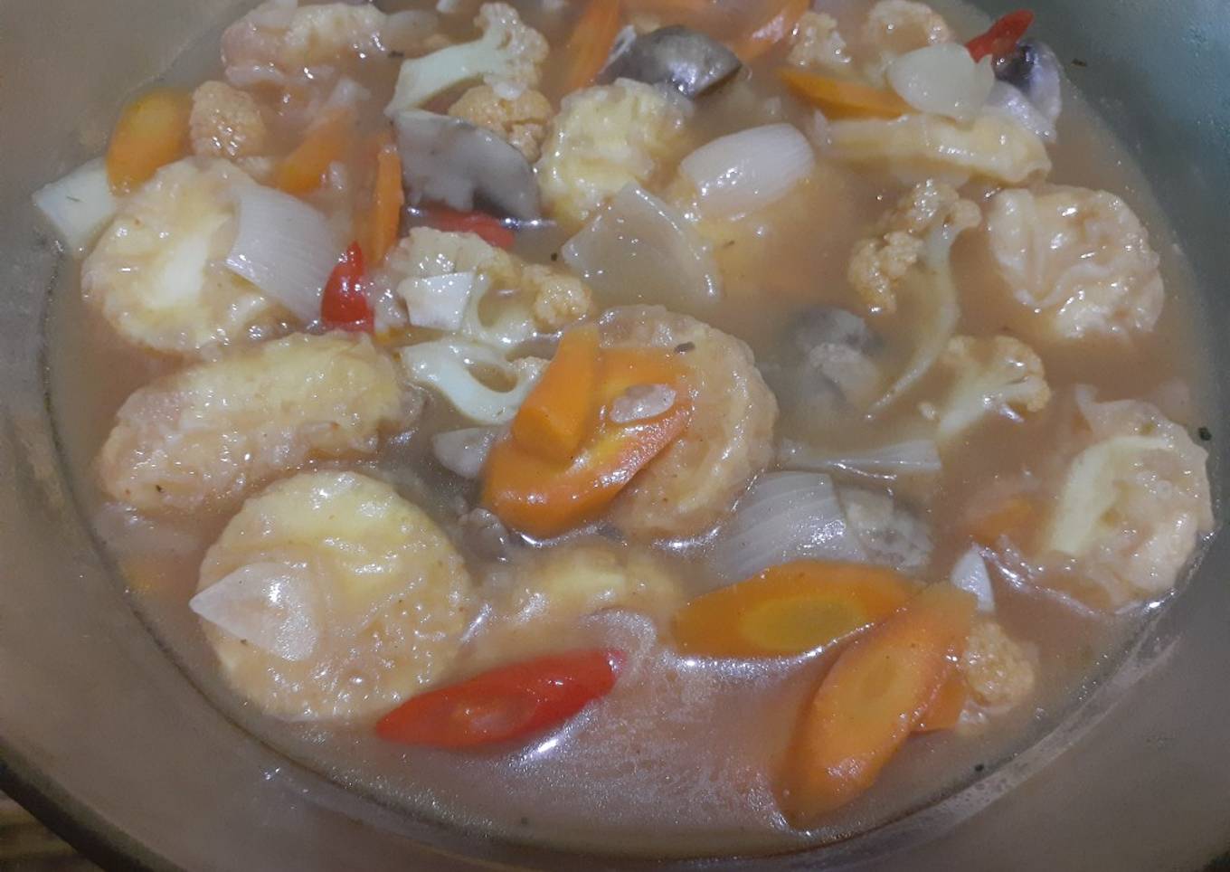 Sapo Tahu sederhana