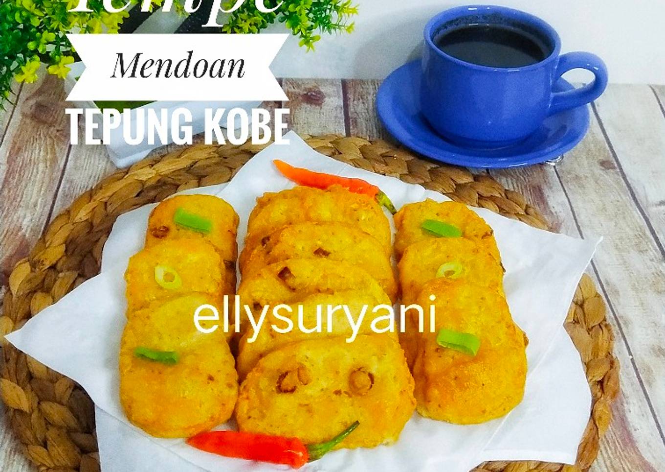 Tempe Mendoan Sedap dan Praktis ala Tepung Kobe