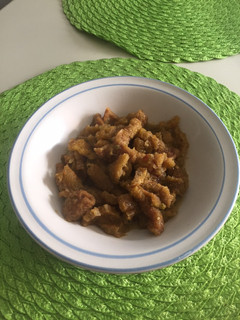 Una foto de Chicharrón en salsa verde