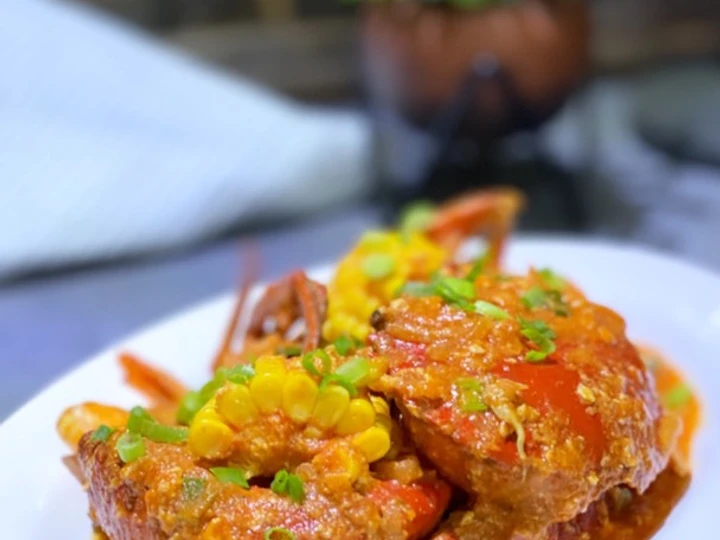 Cara Mudah Menyiapkan Resep Kepiting Saos Padang 🦀 yang Enak Banget Anti Ribet, Mantap