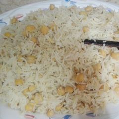 A picture of Chunna pulao.