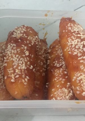 Hình của món Chuối rim đường thốt nốt.