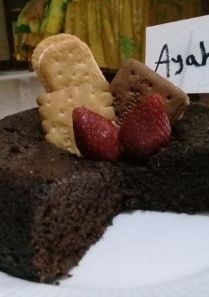 Foto resep Kue Ultah dari Nutricake Brownies