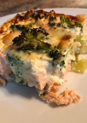 Φωτογραφία της συνταγής Quiche αγαπημένο - Κις σολομού