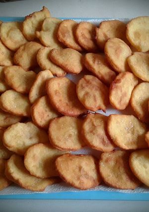 Krumplis pogácsa (olajban sült) recept fotója