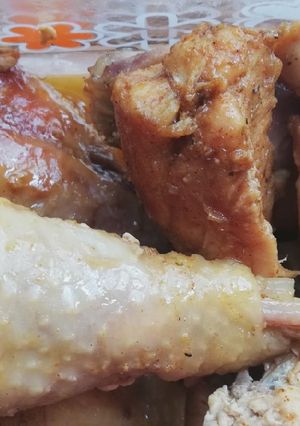 Zacskóban sült csirke recept fotója