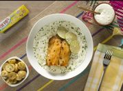 Una foto de pescado tilapia