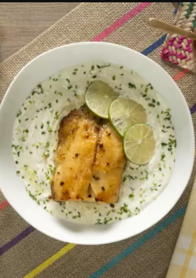 Una foto de Pescado al limón