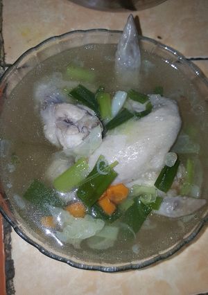 Foto resep Sop ayam tanpa bumbu racik
