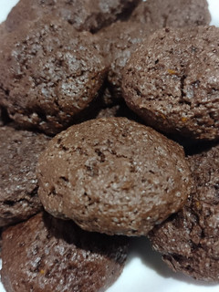 Una foto de Galletitas de Chocolate y Naranja sin Manteca