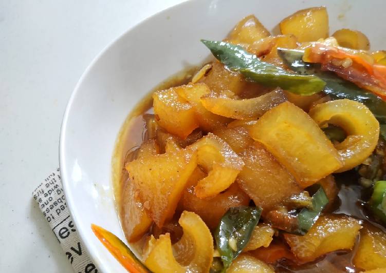 Kikil Kecap Cabe Hijau