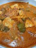Paneer shimla mirch curry