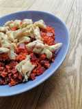 Risotto Basmati alla Barbabietola con Sogliola