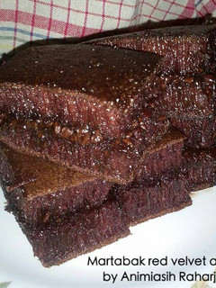 Foto resep Martabak red velvet ala ala :-)