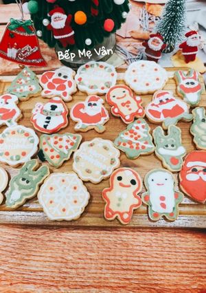 Hình của món CHRISTMAS COOKIES (Bánh quy giáng sinh).