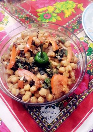 A picture of CHANNA CHAAT #cookpadramadan.