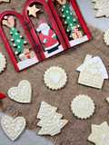 🎅🏻❄️☃️ Galletitas de manteca ❄️ Galletitas navideñas - Decoración fácil paso a paso + Tips ☃️❄️🎅🏻