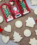 🎅🏻❄️☃️ Galletitas de manteca ❄️ Galletitas navideñas - Decoración fácil paso a paso + Tips ☃️❄️🎅🏻