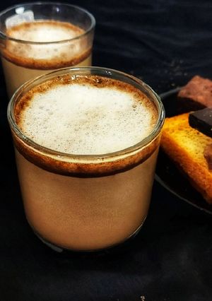 A picture of Hot Mocha coffee.