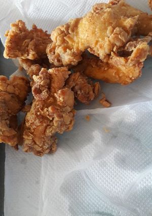 A picture of Fried chicken.