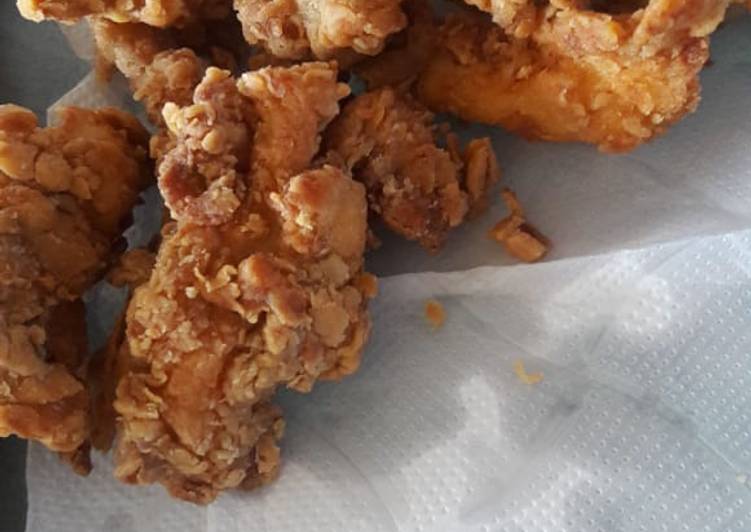 Easiest Way to Make Quick Fried chicken