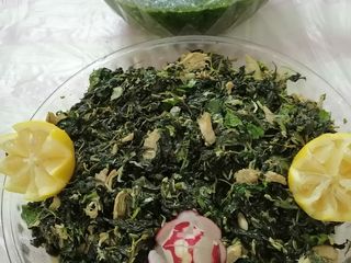 ملوخية ملوكية شامية وسعودية