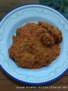 Foto resep Ayam Bumbu Rujak