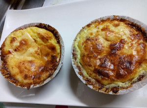 減肥早餐，麥片烤布丁 的食譜成品照片
