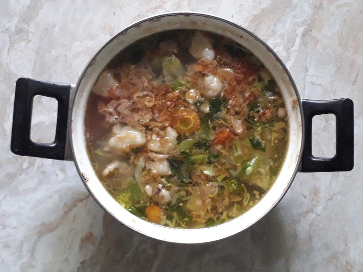 Cara Mudah Menyiapkan Resep Sop Tulangan Sapi Warna-warni yang Bisa Manjain Lidah Anti Ribet, Mantap
