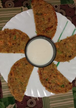 A picture of Oats paratha.
