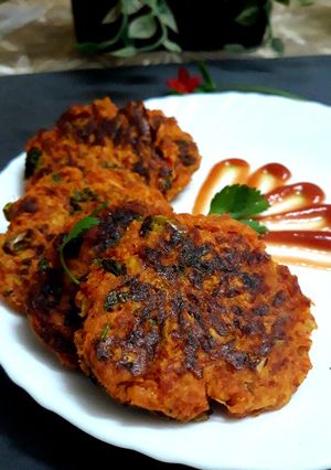 A picture of Carrot pancakes.