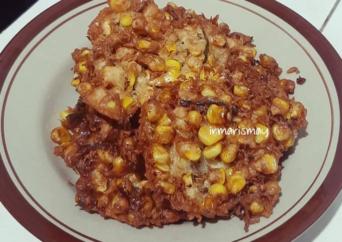 Standar Resep bikin 165. Bakwan Jagung ala Manado dijamin sempurna