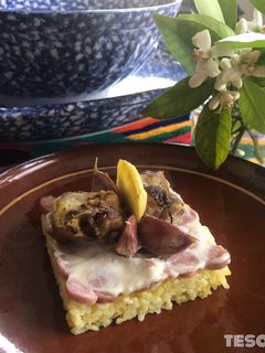 Una foto de Arroz reciclado