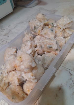 Foto resep Bola Ayam Udang Sayur