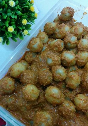 Foto resep Cilok bumbu kacang
