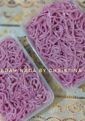 Foto resep 13. Mie Buah Naga