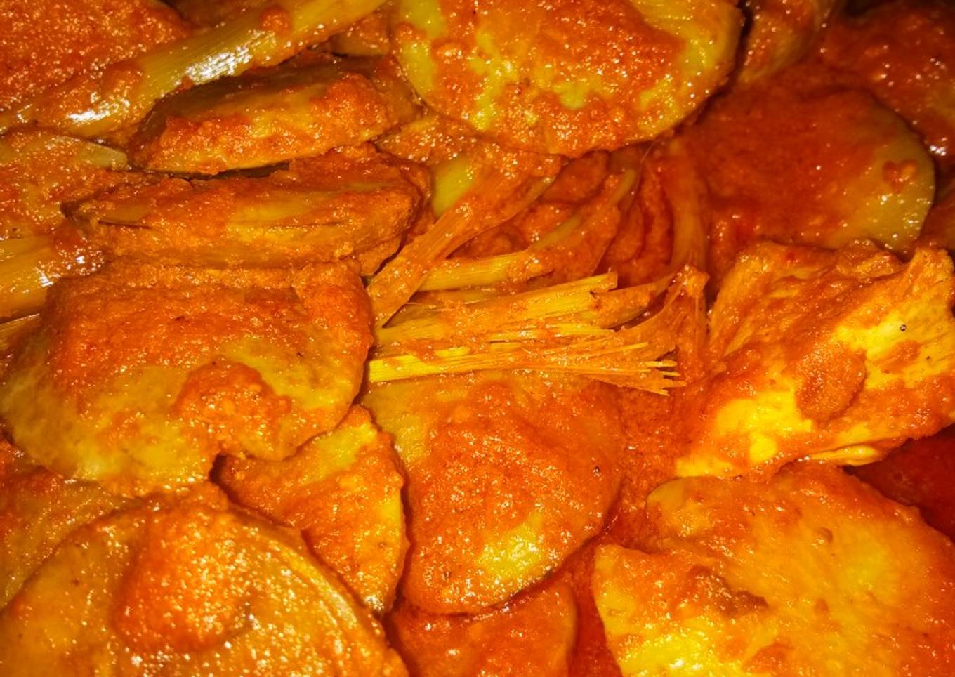 22. Rendang jengkol simpel