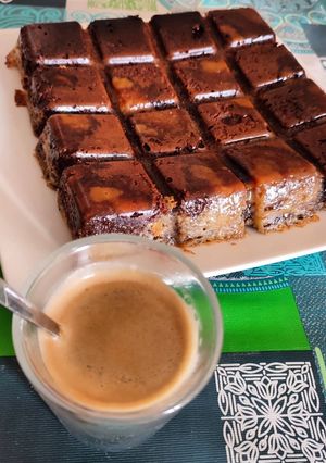 Une photo de Brownie Tourbillon Aux Éclats de Caramels