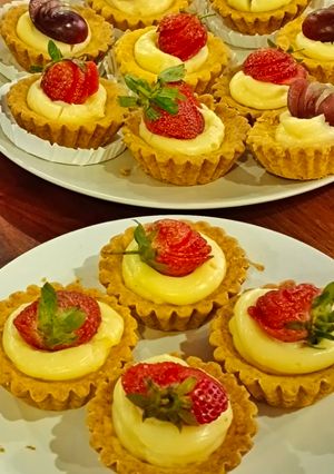 Foto resep Pie Vla Strawberry