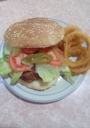 Una foto de Hamburguesa
