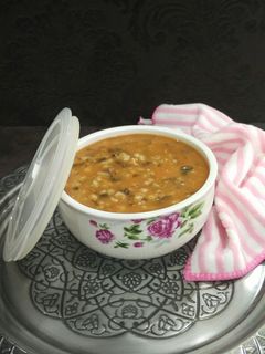 عکسی از دستور سوپ جو