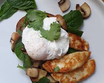 Popular Recipe Halloumi Brunch Delicious Steady